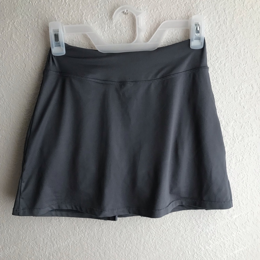 Gray Tennis Skirt